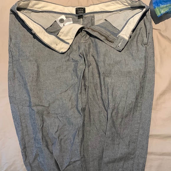 grey J Crew stretch dockers 31x30 - Picture 1 of 2